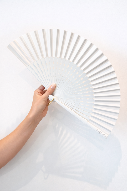 White Hot - Midi Fan *Preorder for May 1st*